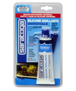 SILICONE TRASPARENTE IN BLISTER 60 ML - SARATOGA.